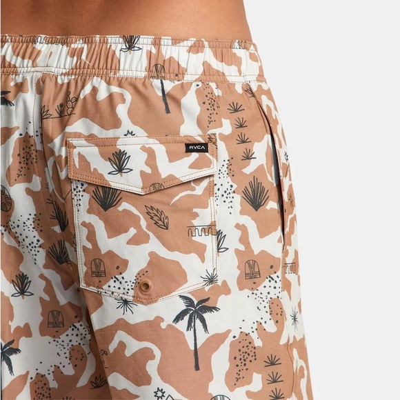 ❗️RVCA ATLAS ELASTIC WAIST BOARDSHORTS 17" - Picture 9 of 13